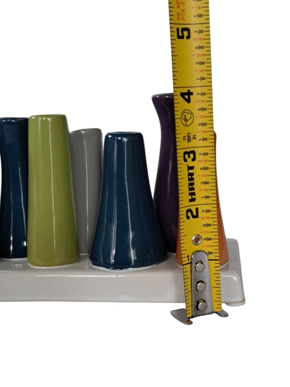 Chive Pooley Modern Bud Vase Holds 8 Flowers
